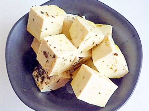 豆腐のオイル漬け